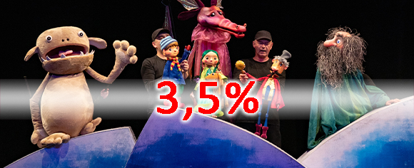 <h2>3,5% az Ariel Színháznak!</h2><h3></h3><h4></h4>
